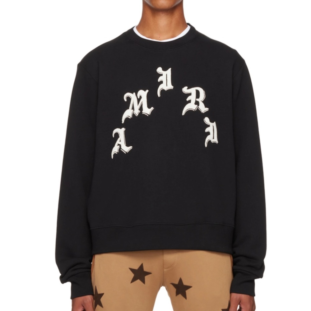 AMIRI X WES LANG CREW SWEATSHIRT